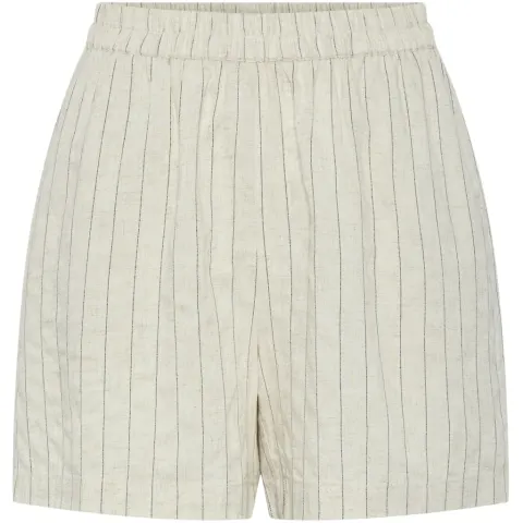 Pieces shorts Pcpia – Birch BLACK — produktfoto