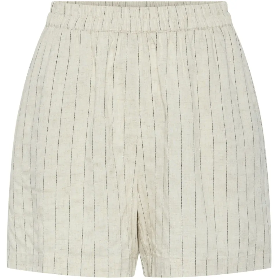 Pieces shorts Pcpia – Birch BLACK — produktfoto