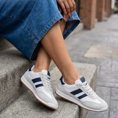 Kamelia sneakers A-130 – hvid — produktfoto