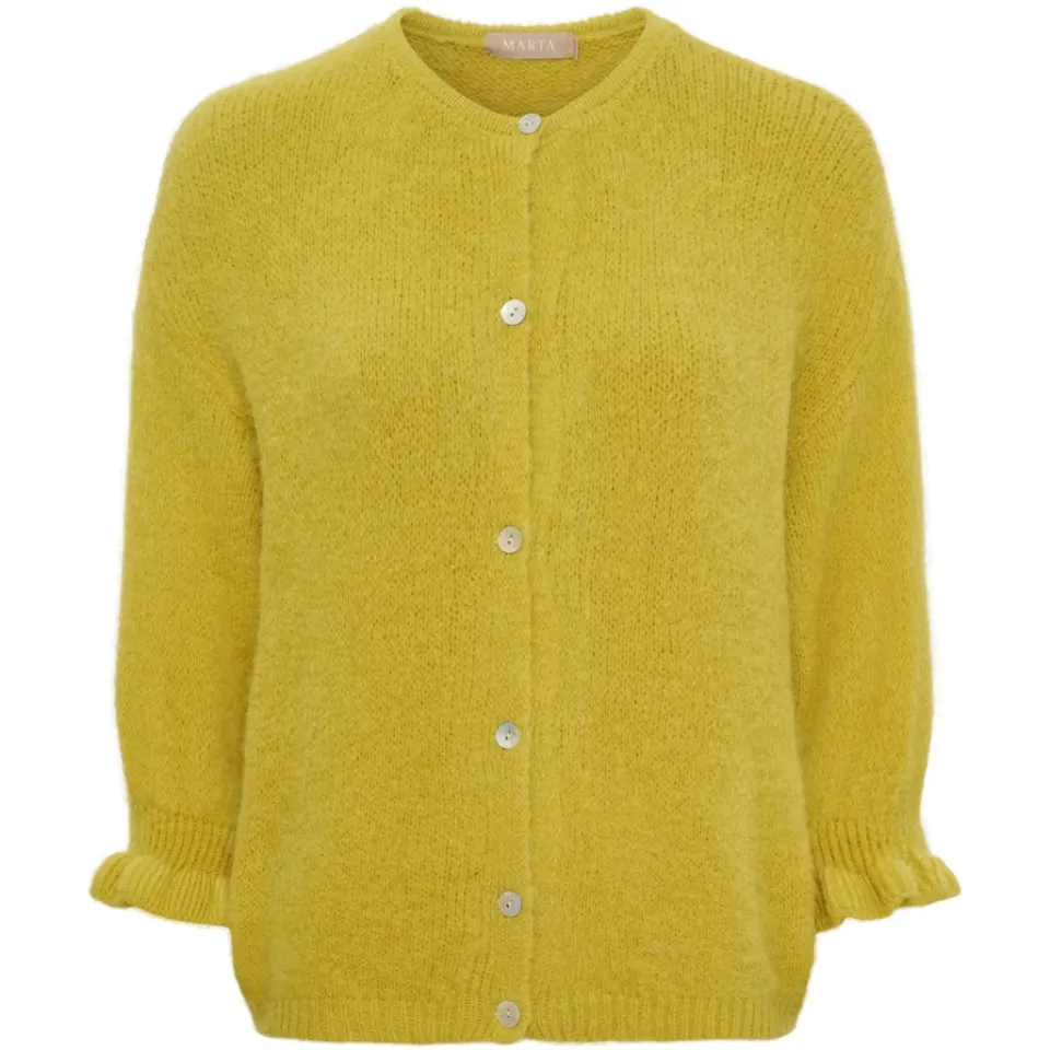 Marta du Château strik MdcJuliana 2413 – Mustard8440 — produktfoto