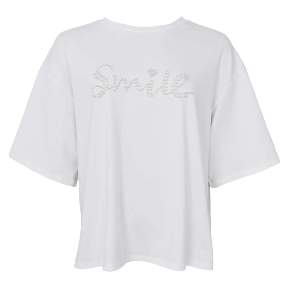 Black Colour t-shirt Bcmay – råhvid — produktfoto