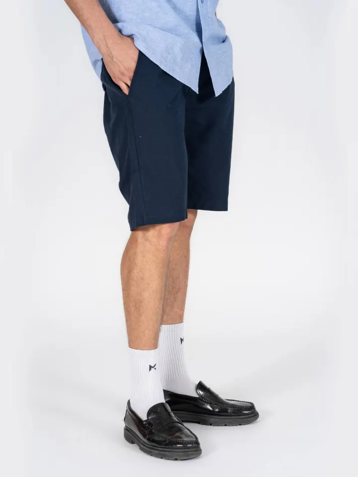 Marcus Brad Shorts – Night Navy — produktfoto