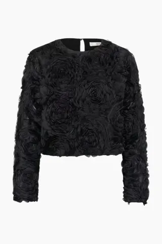 Gestuz GZingrida Blouse – sort — produktfoto
