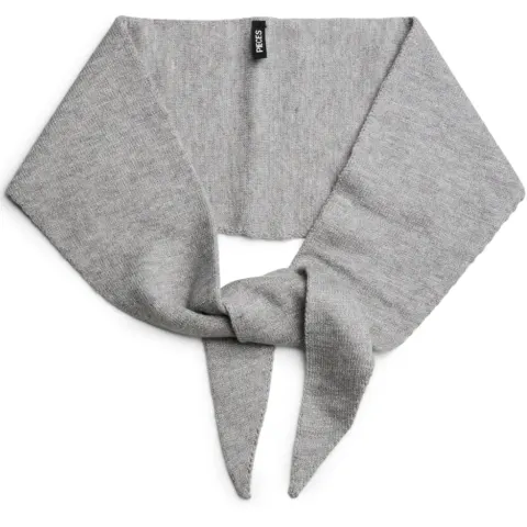 Pieces Tørklæde Pckomma – Medium grey melange — produktfoto