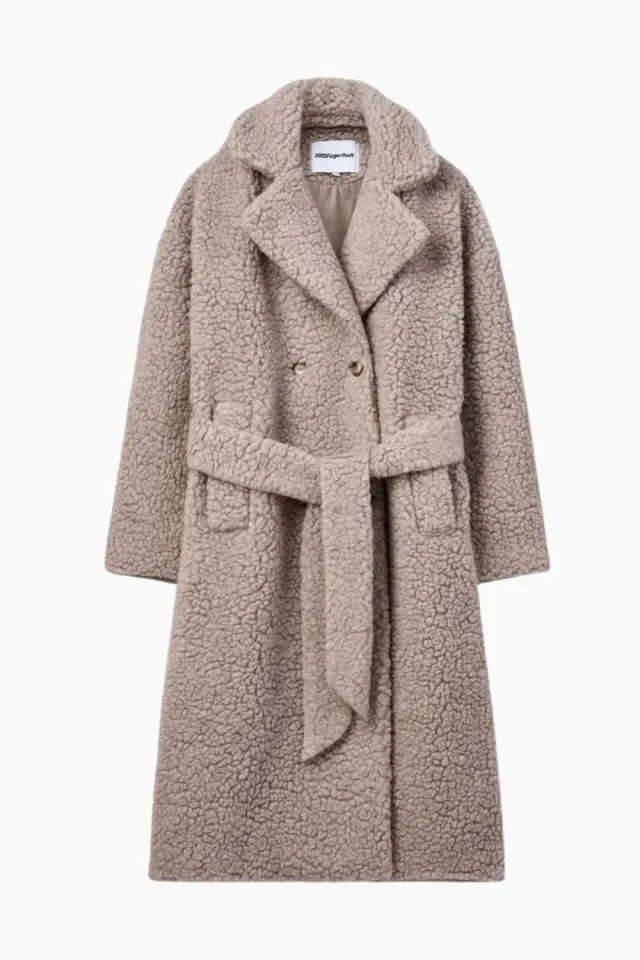 H2O Fagerholt Amoure Pile Jacket – Light Elephant — produktfoto