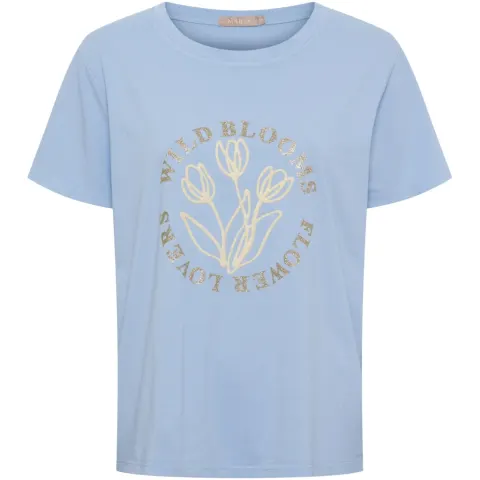 Marta du Château T-Shirt MdcBrianna 22585 – Lightblue — produktfoto