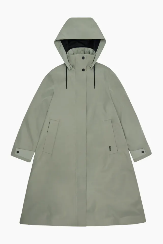 Rains Suva Vision Softshell A-line W Jacket W3T2 – Drift — produktfoto