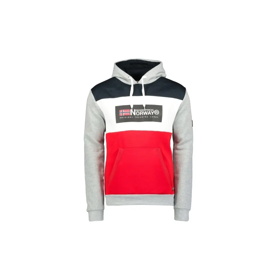 Geographical Norway sweatshirt Golem Grey – grå — produktfoto
