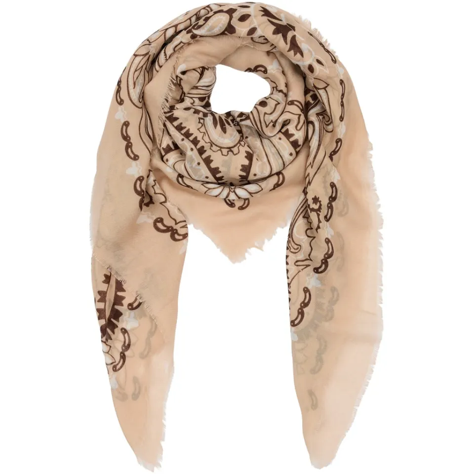 Marta du Château tørklæde MdcCaitlyn FA37257 – Taupe — produktfoto