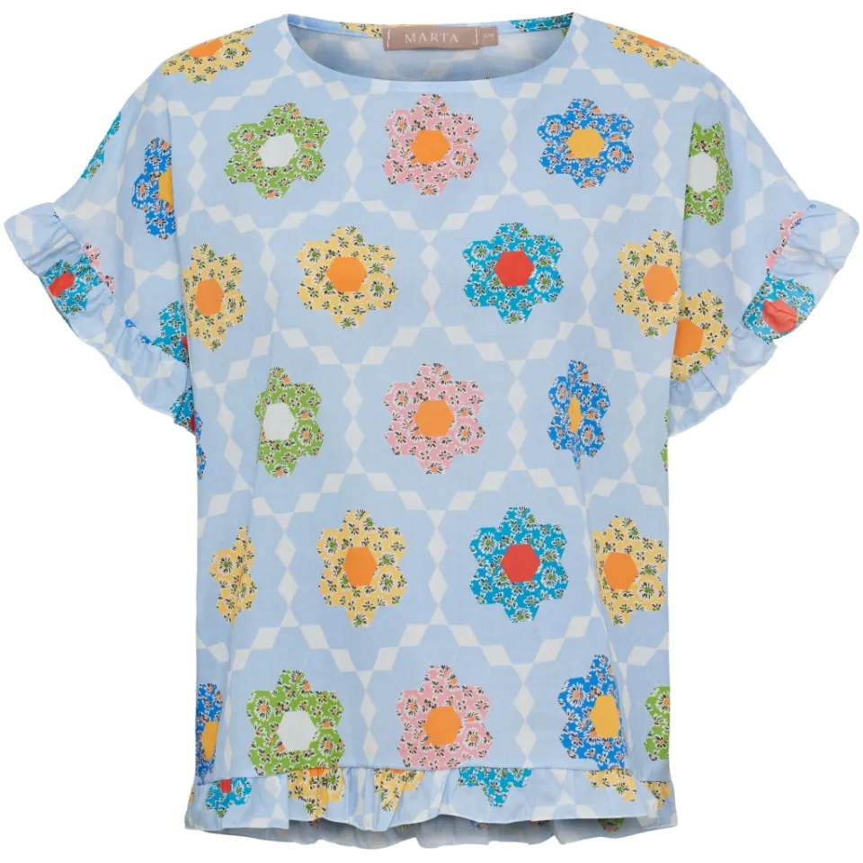 Marta du Château top MdcKasimira 268483 – LightBlueIPA1401D2 — produktfoto