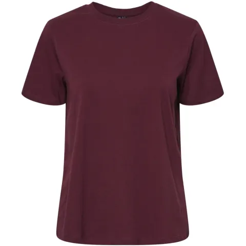 Pieces t-shirt Pcria – Tawny Port — produktfoto