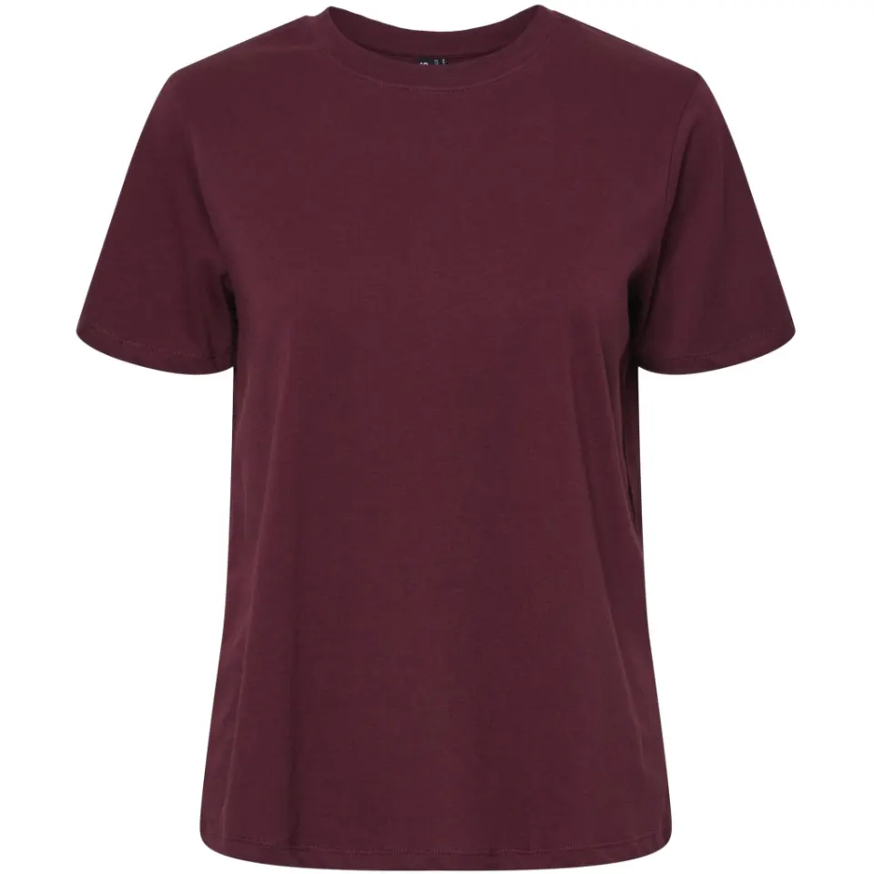 Pieces t-shirt Pcria – Tawny Port — produktfoto