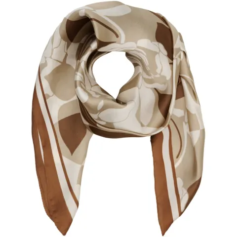Marta du Château tørklæde MdcJuline FA-Scarf – Brown31324-1 — produktfoto