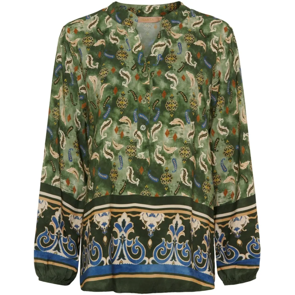 Marta du Château bluse MdcChristelle 6453 – Military288tpu — produktfoto