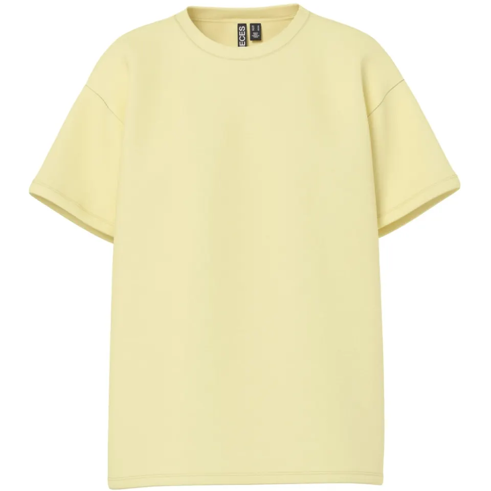 Pieces t-shirt Pcskylar – French Vanilla — produktfoto
