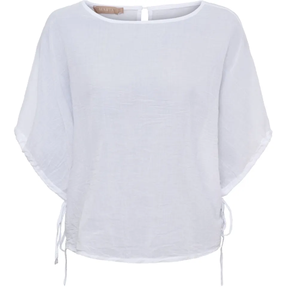 Marta du Château bluse MdcAnnalise 2383M – hvid — produktfoto