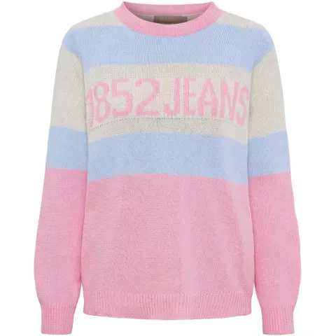 Marta du Château strik MdcBrielle KN8167 – Pink/Sky — produktfoto