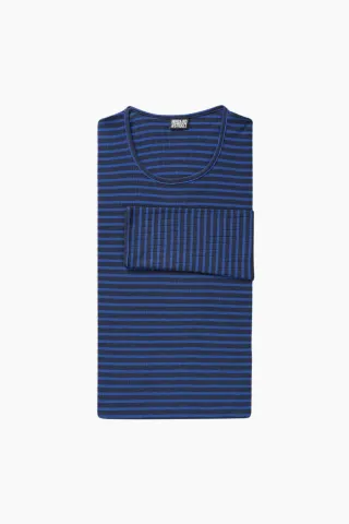 Nørgaard på Strøget 101 NPS Stripes – Marine/Klein — produktfoto