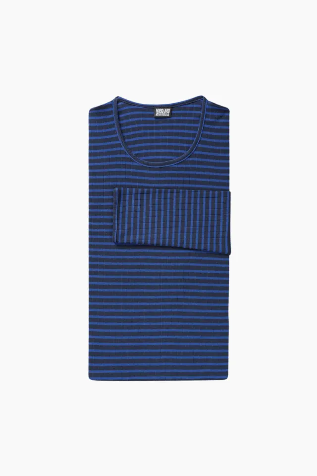 Nørgaard på Strøget 101 NPS Stripes – Marine/Klein — produktfoto