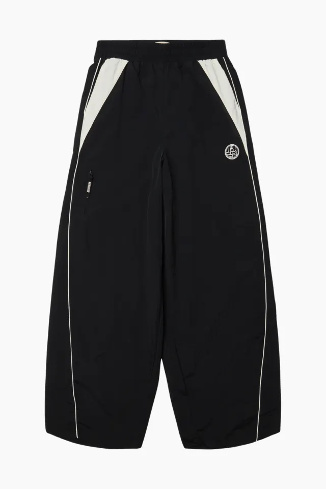 Woodbird WBPoke Sport Pants – Black-Off White — produktfoto