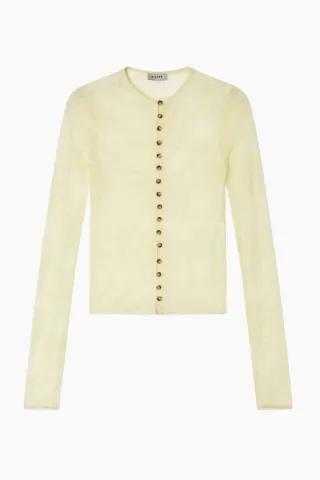Silfen Studio Aida Cardigan – Butter — produktfoto