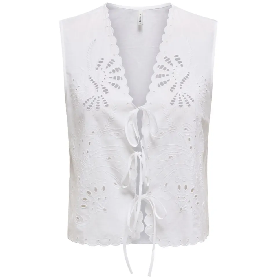 ONLY vest Onllou – Bright White — produktfoto