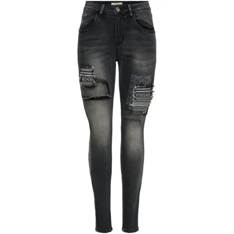 Jewelly jeans JW7083 – sort — produktfoto