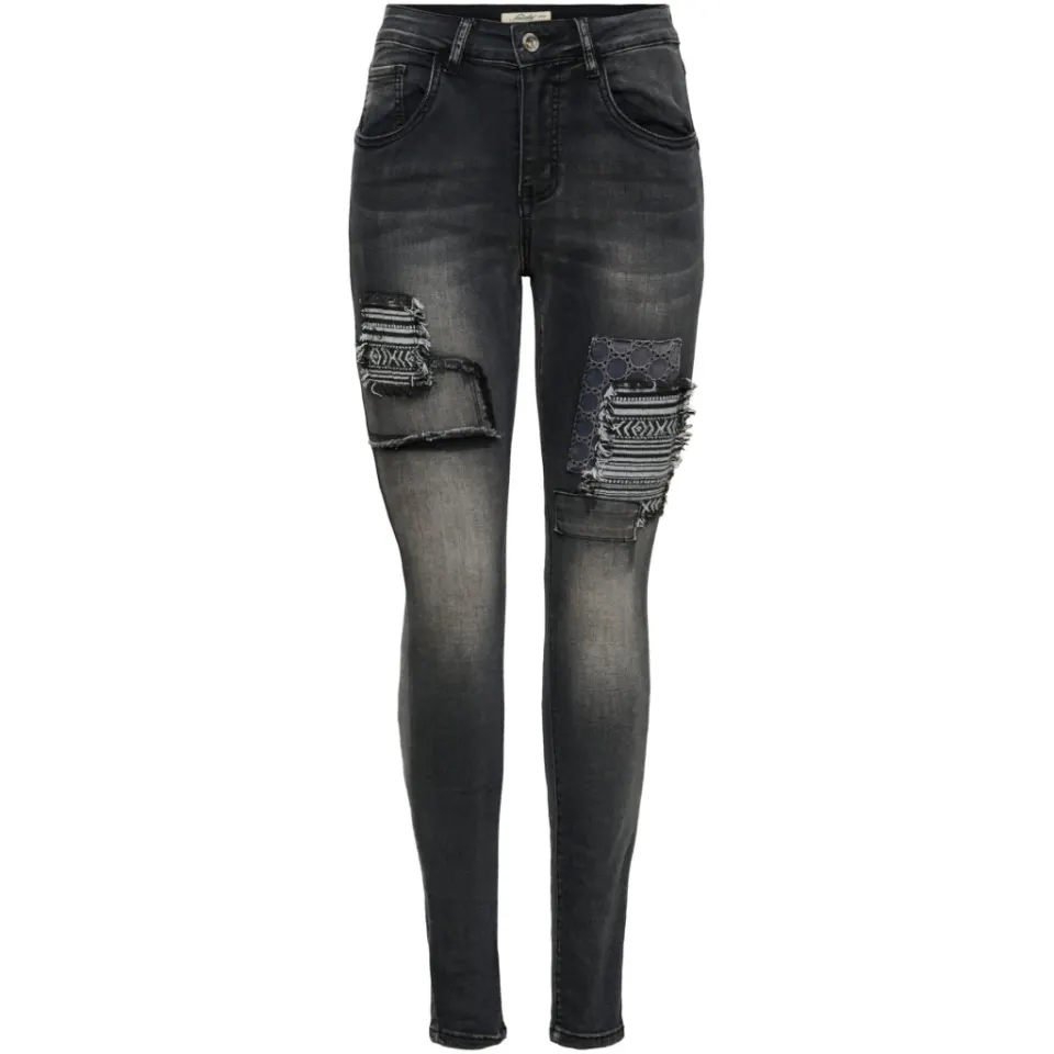 Jewelly jeans JW7083 – sort — produktfoto