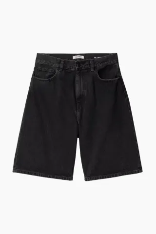 Carhartt W' Brandon Short I037021 - Black Stone Washed – Carhartt WIP — produktfoto
