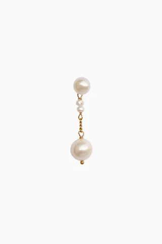 STINE A Callas Earring – guld — produktfoto