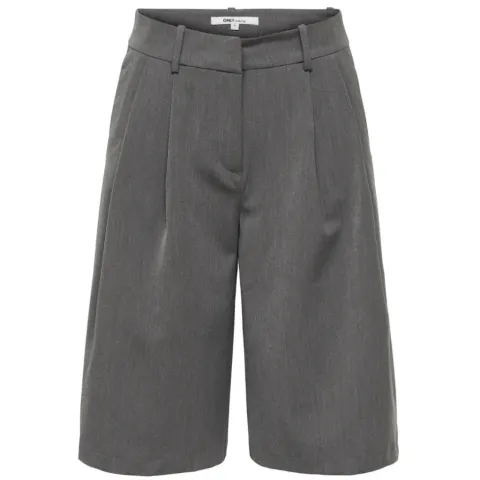 ONLY shorts Onlnalina – Medium grey melange — produktfoto