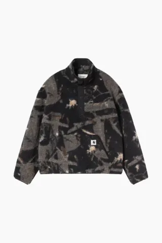 Carhartt W' Elliot High Neck Liner - Camo Feather Tree, Black/Black – Carhartt WIP — produktfoto