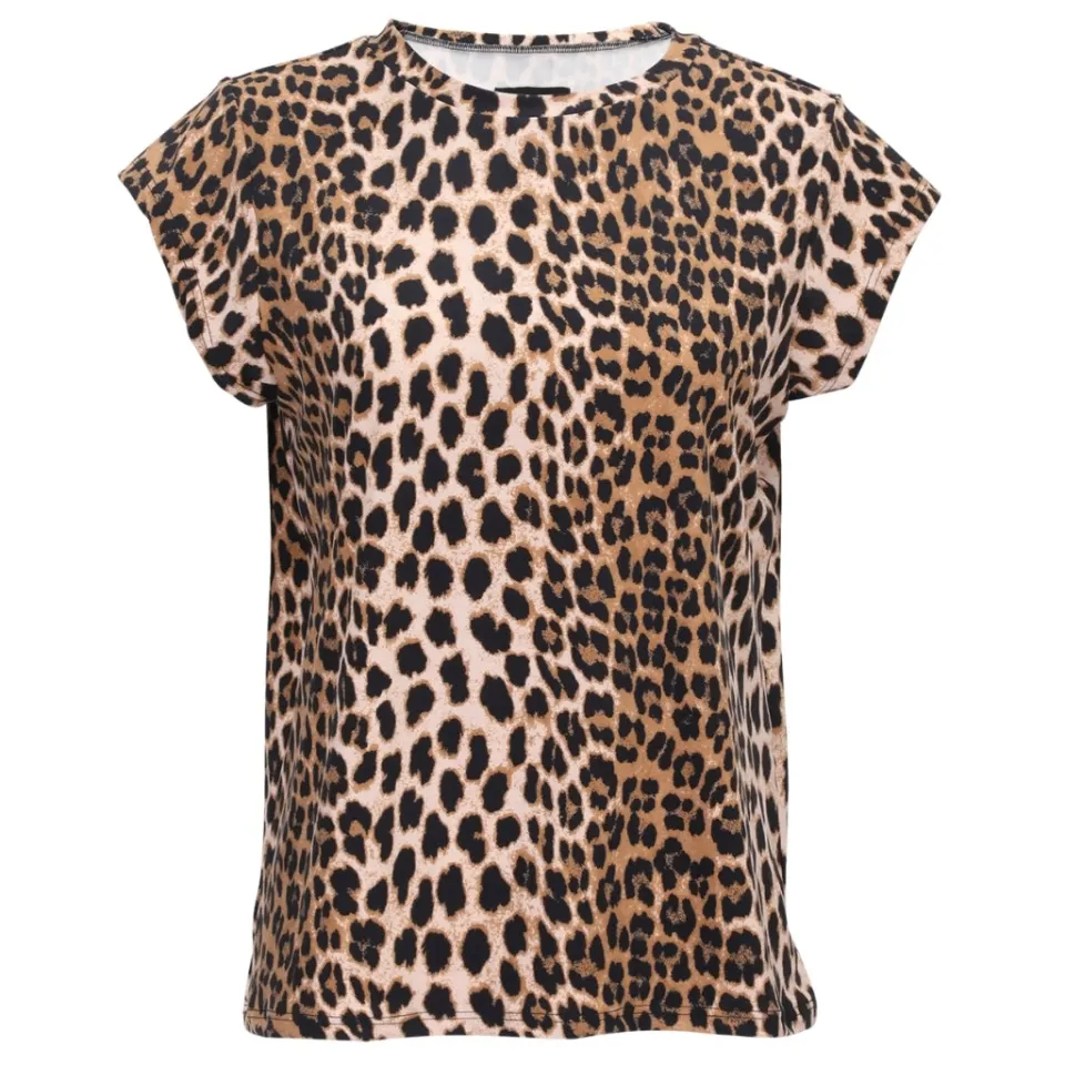Liberté t-shirt 9581 Alma – LUX LEO NEON ORANGE — produktfoto