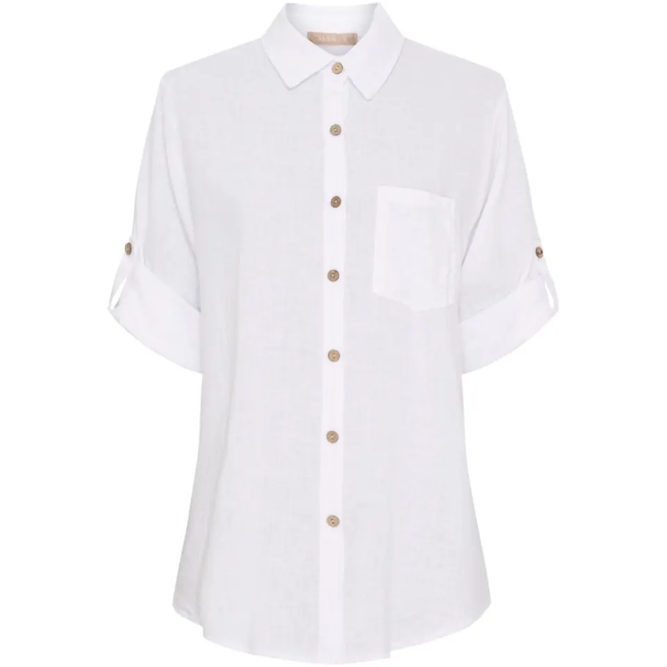 Marta du Château skjorte MdcKiara 258354 – Optical White — produktfoto