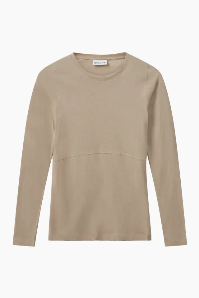 H2O Fagerholt Sophia Tee – Creamy Grey — produktfoto