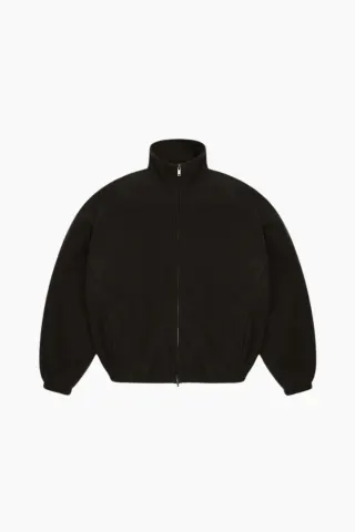 Rains Fleece Zip Jacket – Bark — produktfoto