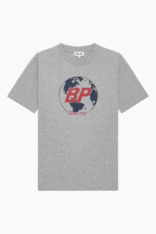 Baum und Pferdgarten Janina T-shirt – Grey Melange Eart — produktfoto