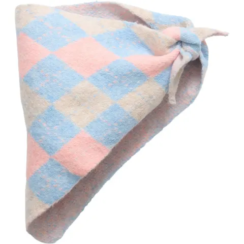 Marta du Château tørklæde MdcMaxi BA-3512 – Light Blue/Pink — produktfoto