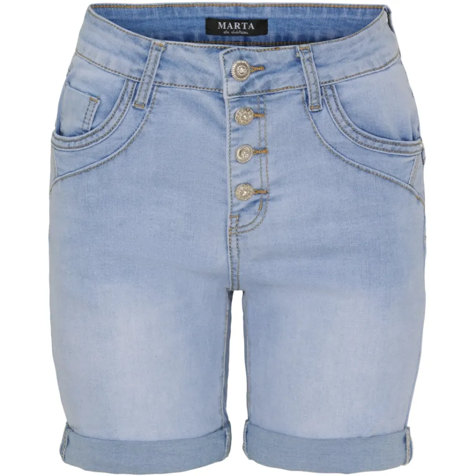 Marta du Château shorts MdcSimona – Denim — produktfoto