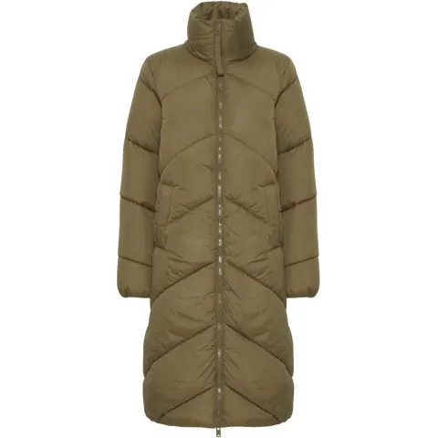 b.young jakke Bybomina – Military Olive — produktfoto