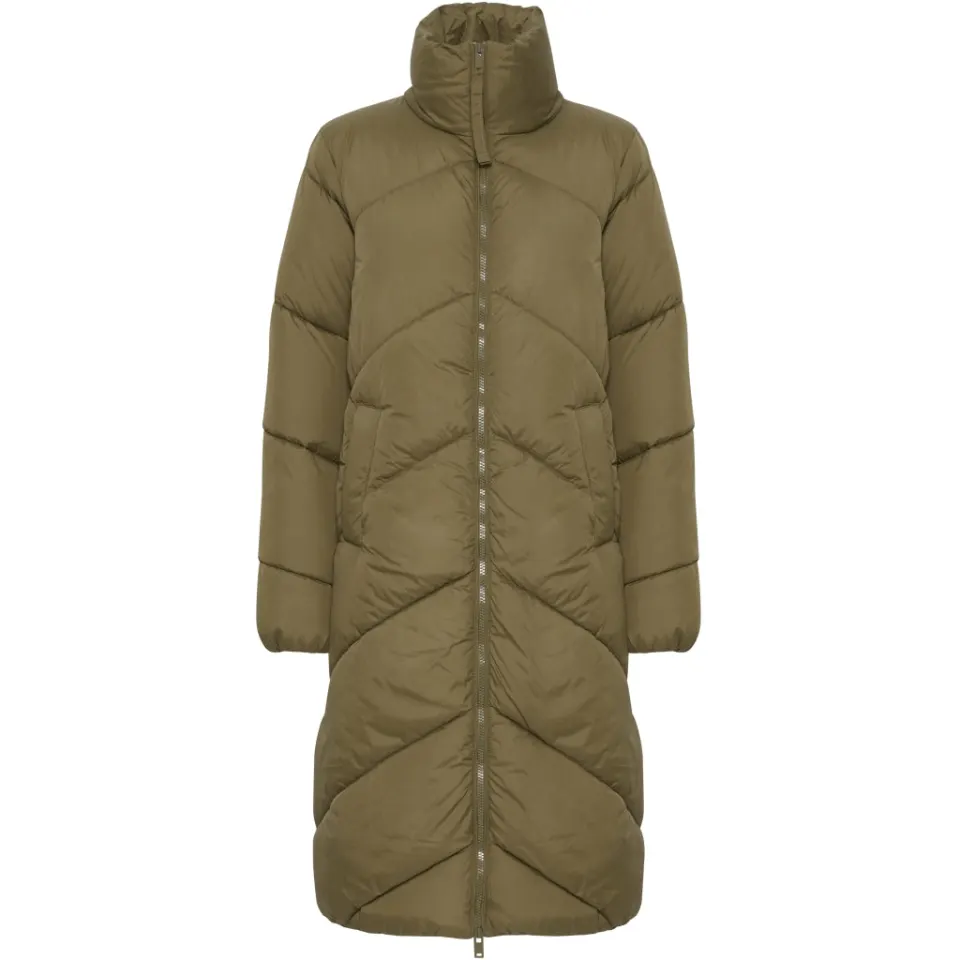 b.young jakke Bybomina – Military Olive — produktfoto