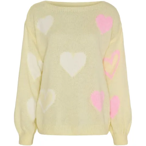 Marta du Château strik MdcAmarante 64023 – Yellow/Panna/Pink — produktfoto