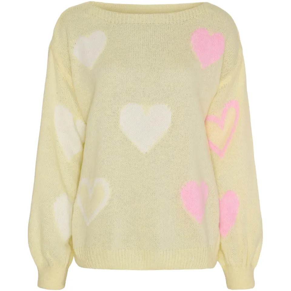 Marta du Château strik MdcAmarante 64023 – Yellow/Panna/Pink — produktfoto