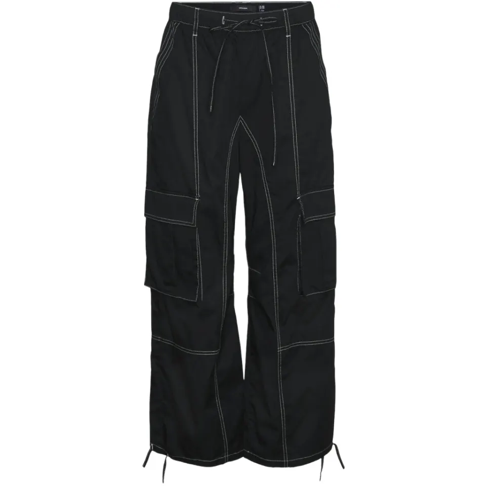 Vero Moda bukser Vmkim – Black BIRCH STICHES — produktfoto