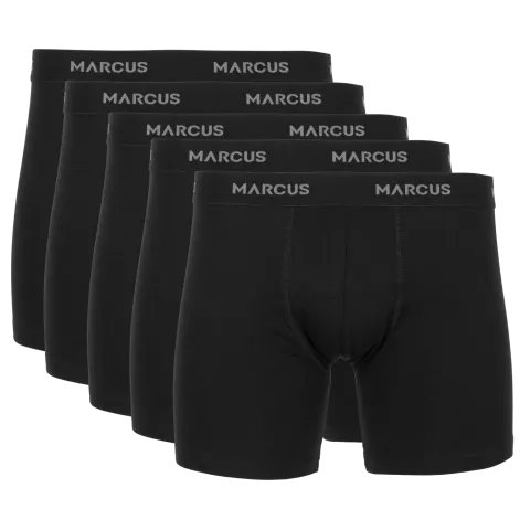Marcus MAroxy Boxer 5-pak – Sort — produktfoto