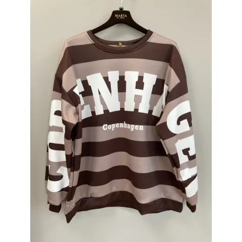 Marta du Château Sweatshirt MdcNerina – Moro/Fango — produktfoto