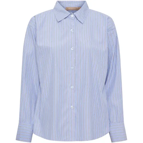Marta du Château Skjorte MdcVeloura 8199 – Blue Stripe — produktfoto