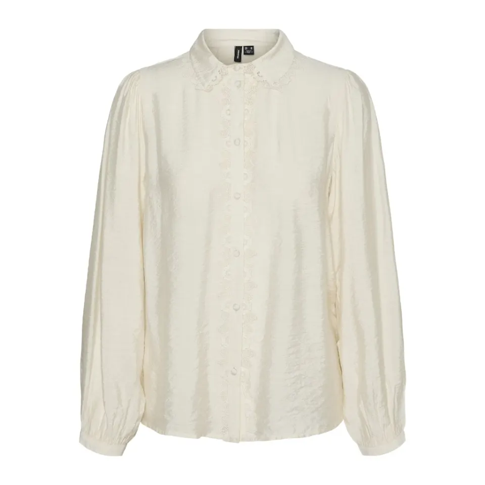 Vero Moda skjorte Vmgina – Birch — produktfoto