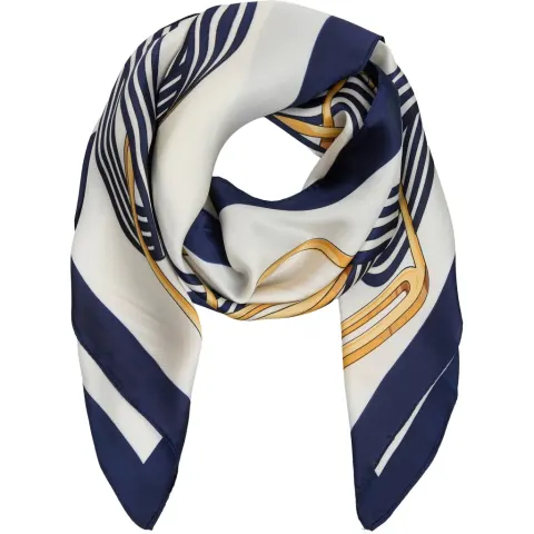 Marta du Château tørklæde MdcJuline FA-Scarf – White3849 — produktfoto