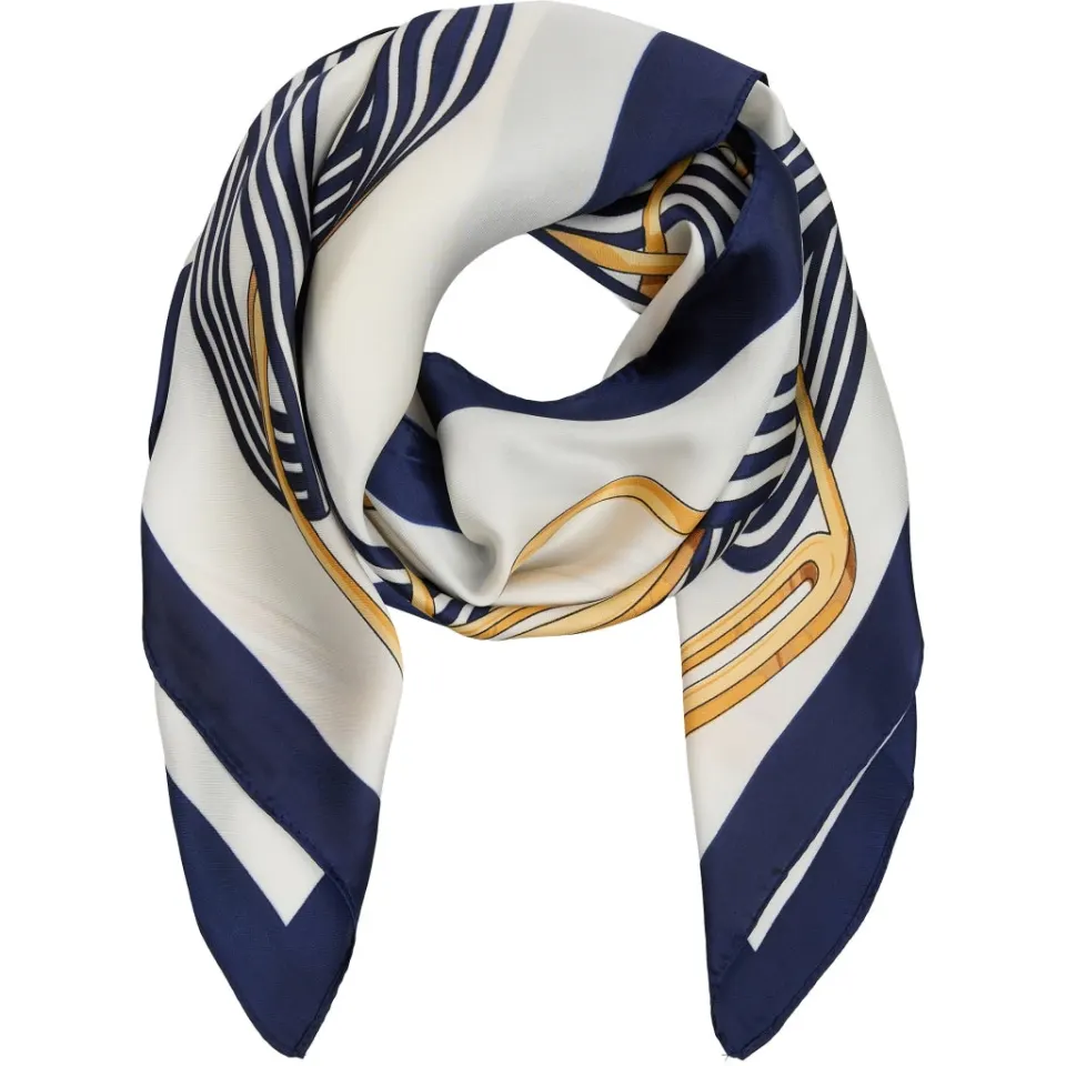 Marta du Château tørklæde MdcJuline FA-Scarf – White3849 — produktfoto